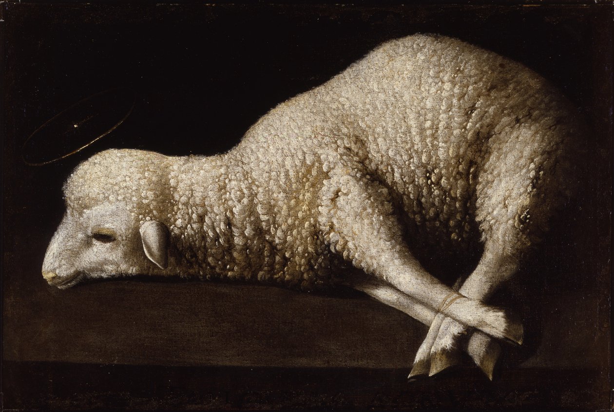 Agnus Dei, c.1635-40 by Francisco de Zurbaran