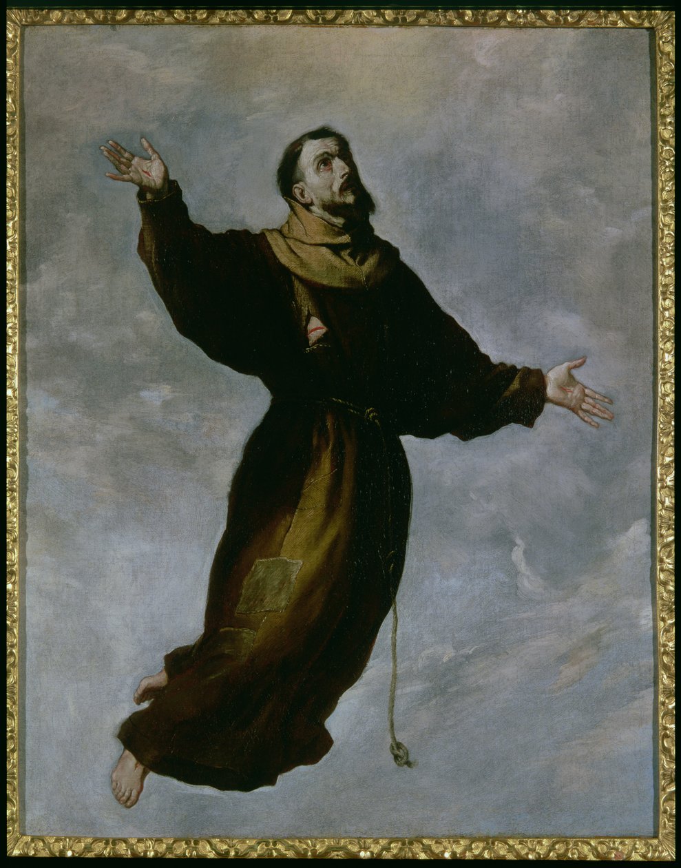 Levitation of St. Francis by Francisco de Zurbaran