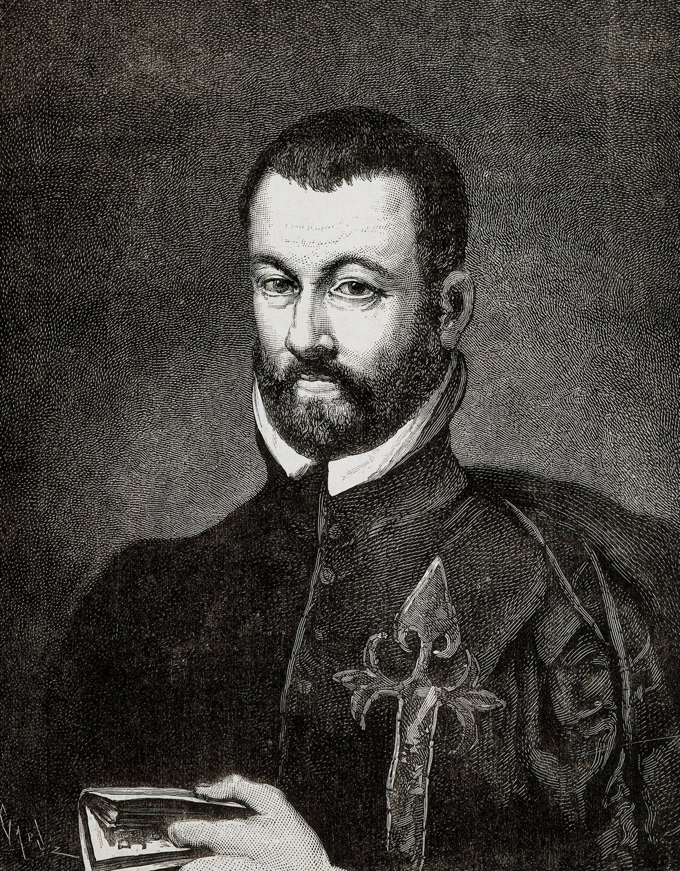 Portrait of Benito Arias Montano, Spanish humanist and theologian by Francisco (after) Pacheco