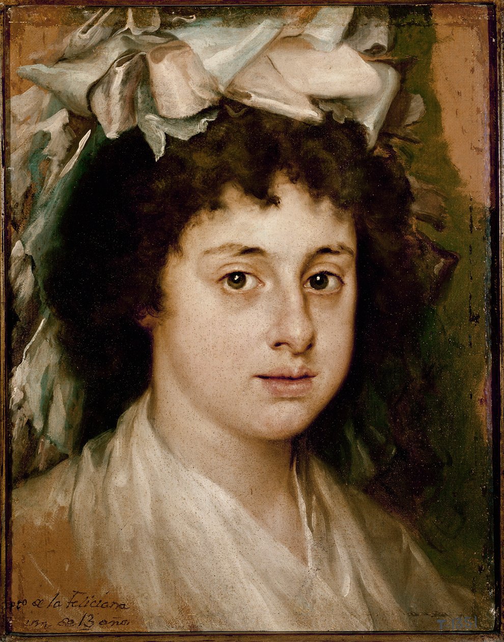 Portrait of Feliciana, at the Age of 13 by Francisco Bayeu y Subias