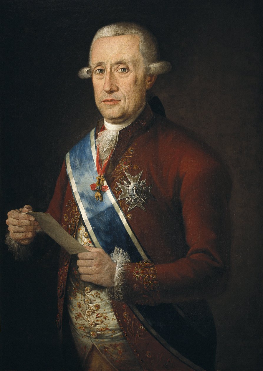 Jose Monino, Count of Floridablanca, Minister of Charles III by Francisco Folc de Cardona