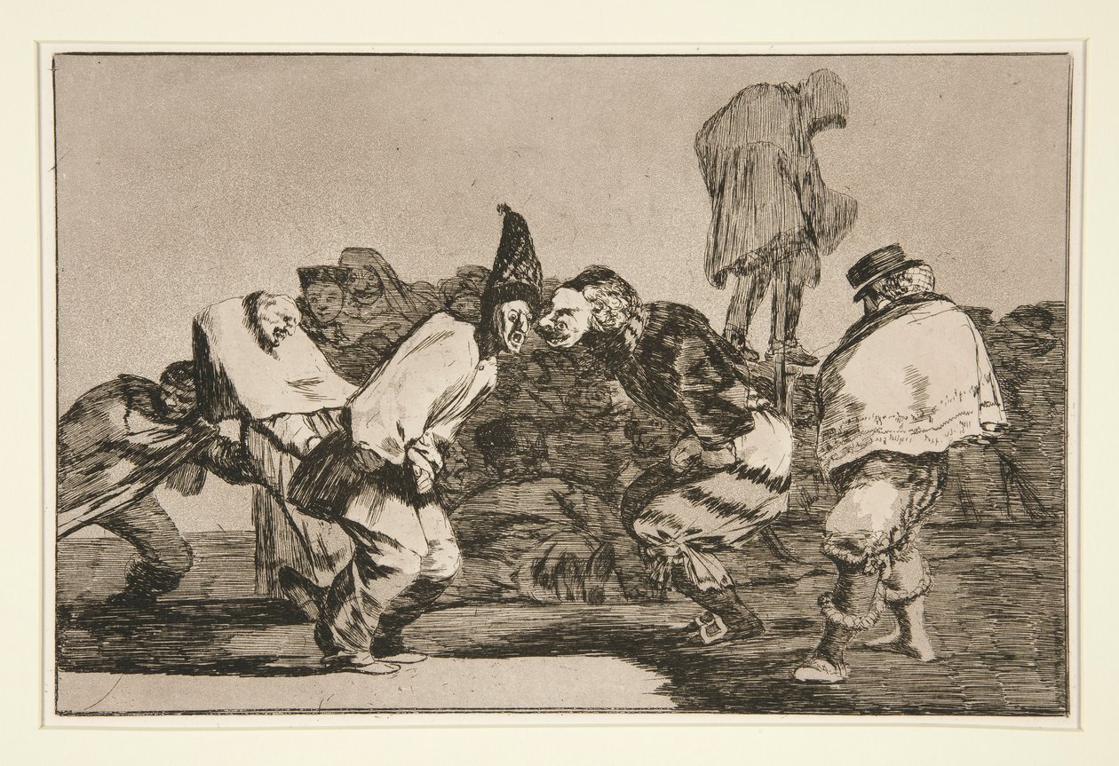 Carnival Folly, Plate 14 from the Series Los Proverbios by Francisco de Goya