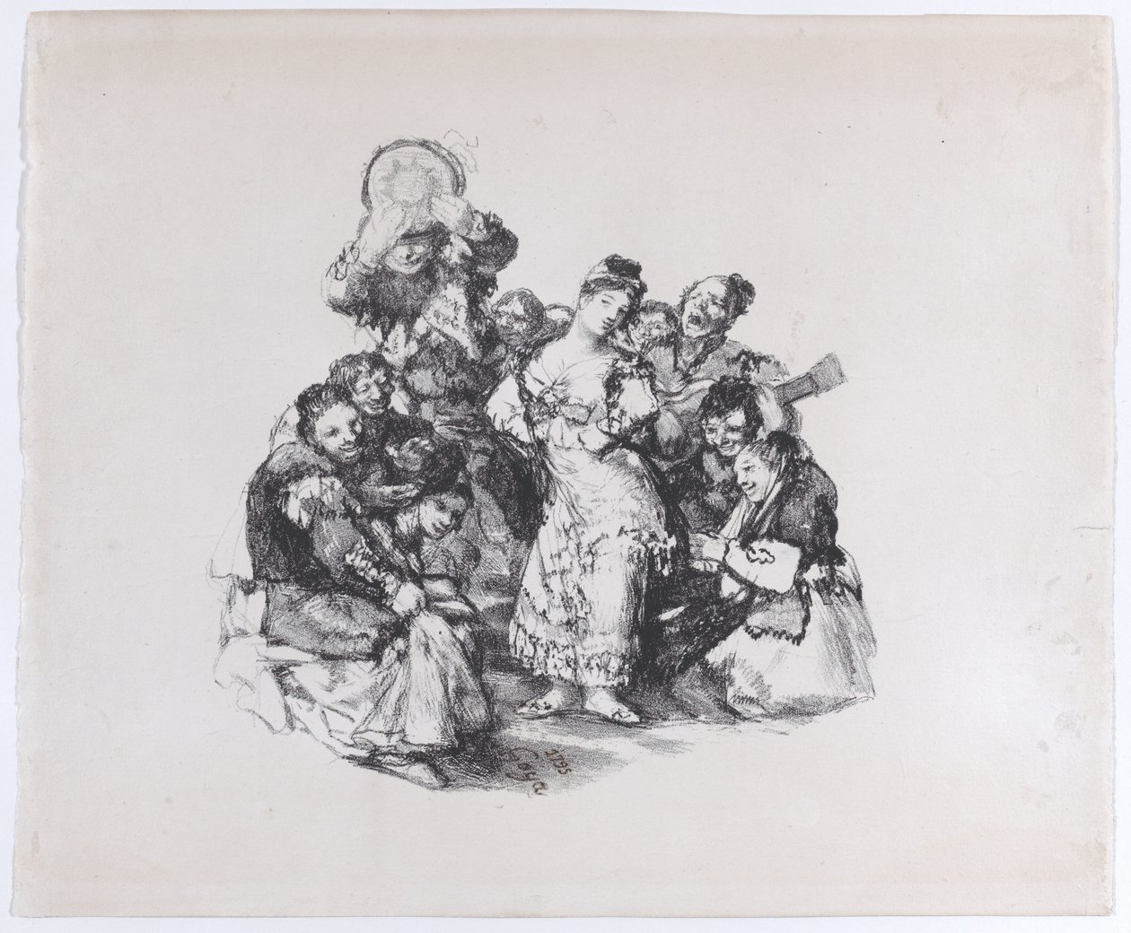 El vito The Andalusian dance by Francisco de Goya