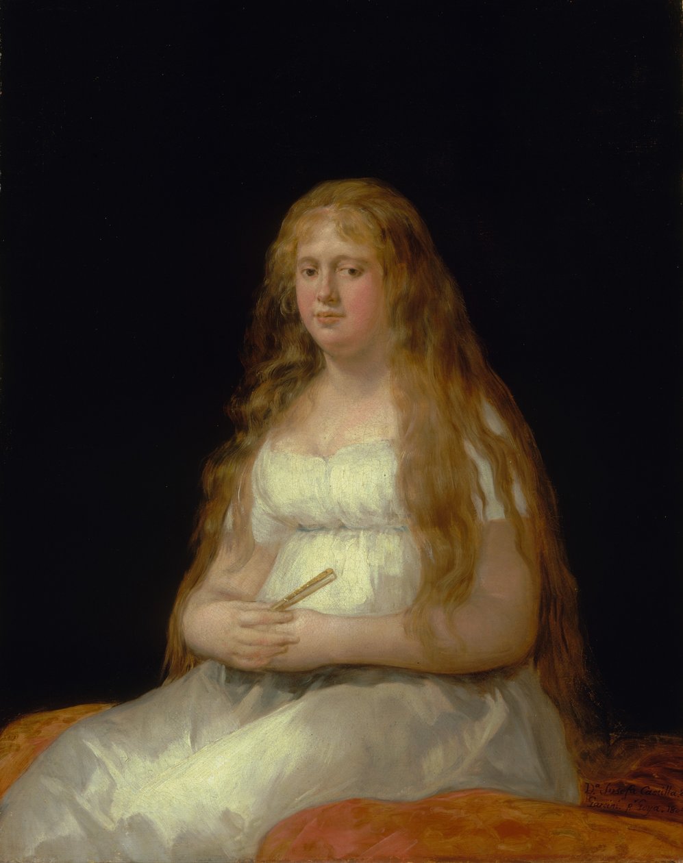 Josefa de Castilla Portugal y van Asbrock de Garcini 1775-about 1850, 1804 by Francisco de Goya
