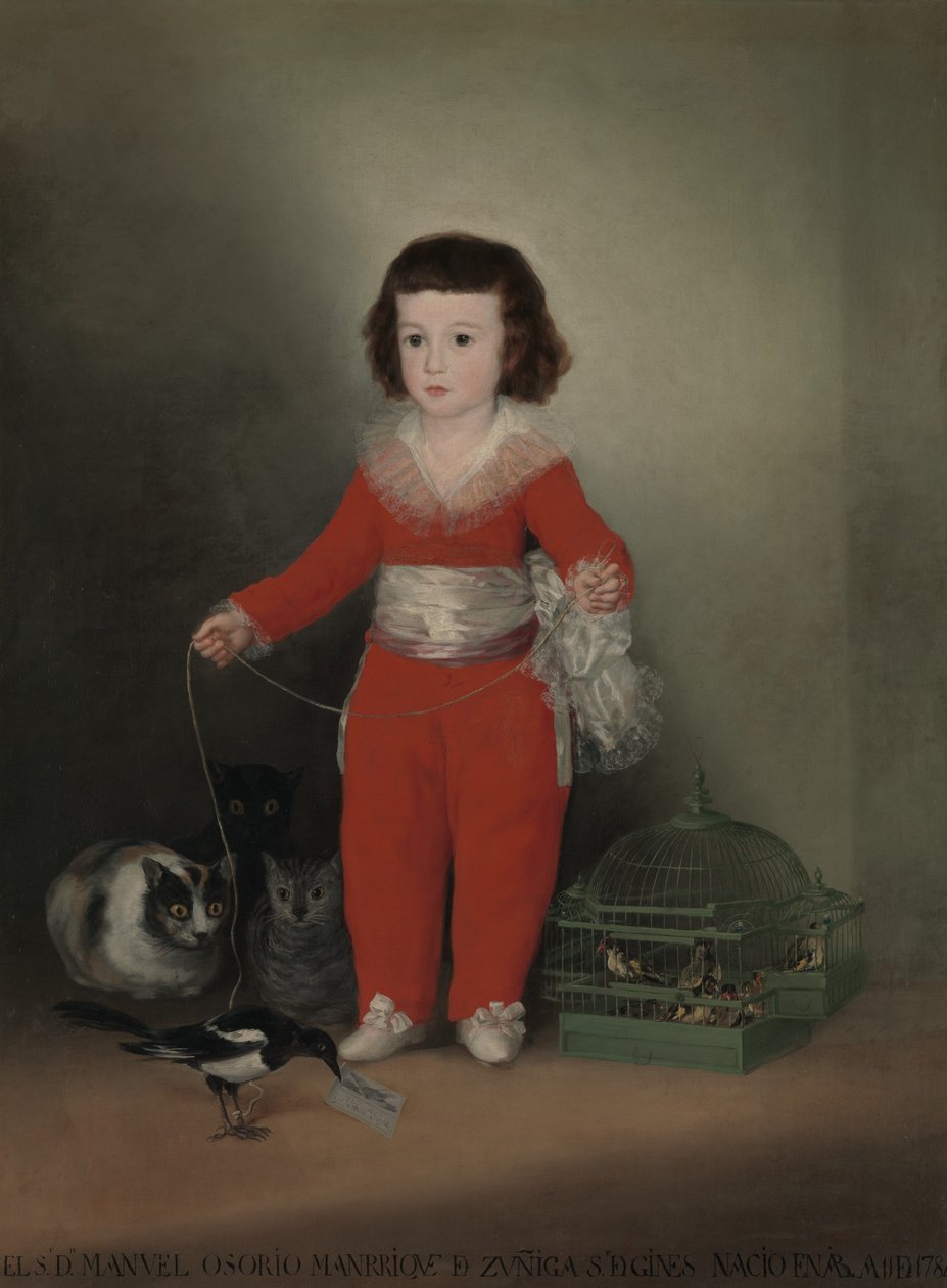 Manuel Osorio Manrique de Zuñiga by Francisco de Goya