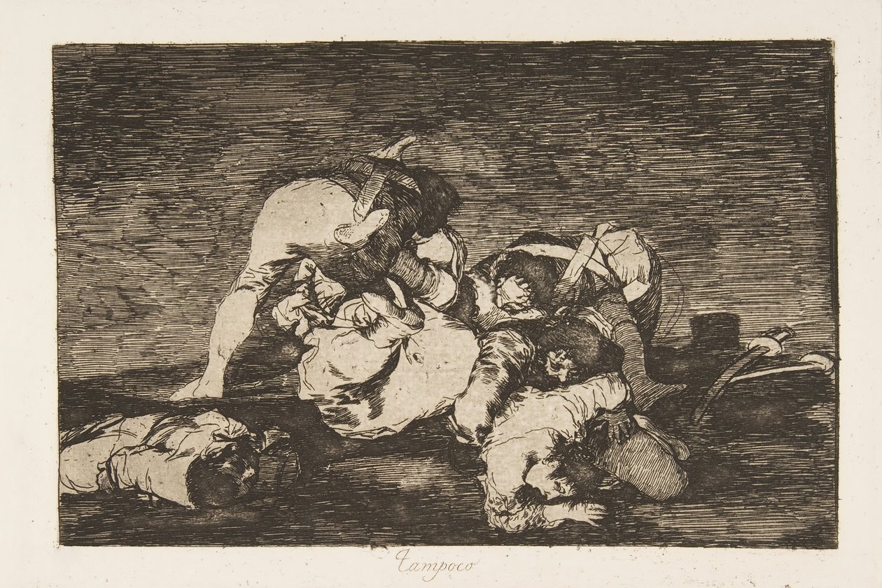 Plate 10 from The Disasters of War: Nor [d... by Francisco de Goya
