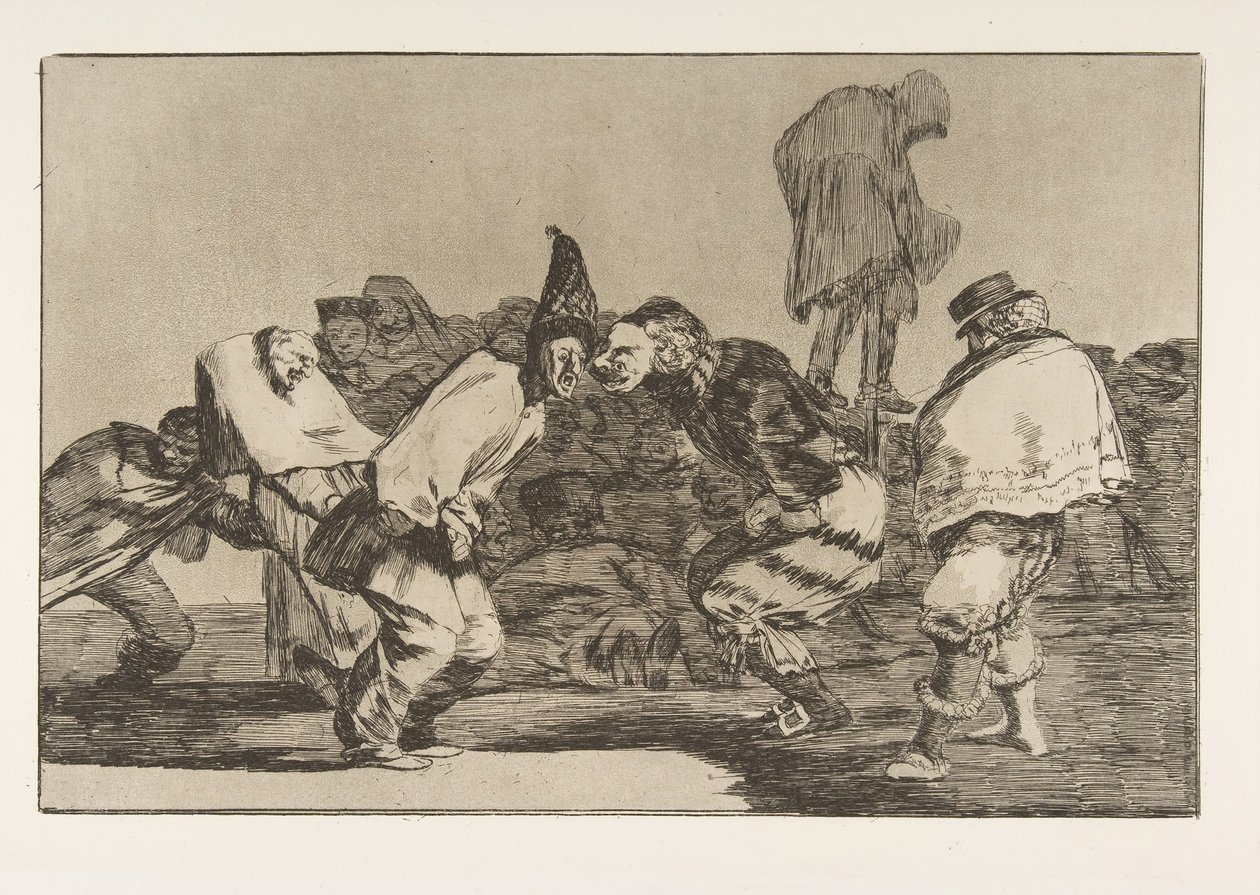 Carnival Folly, ca. 1816-23 Published 1864 (Plate 14 from the Disparates) by Francisco de Goya