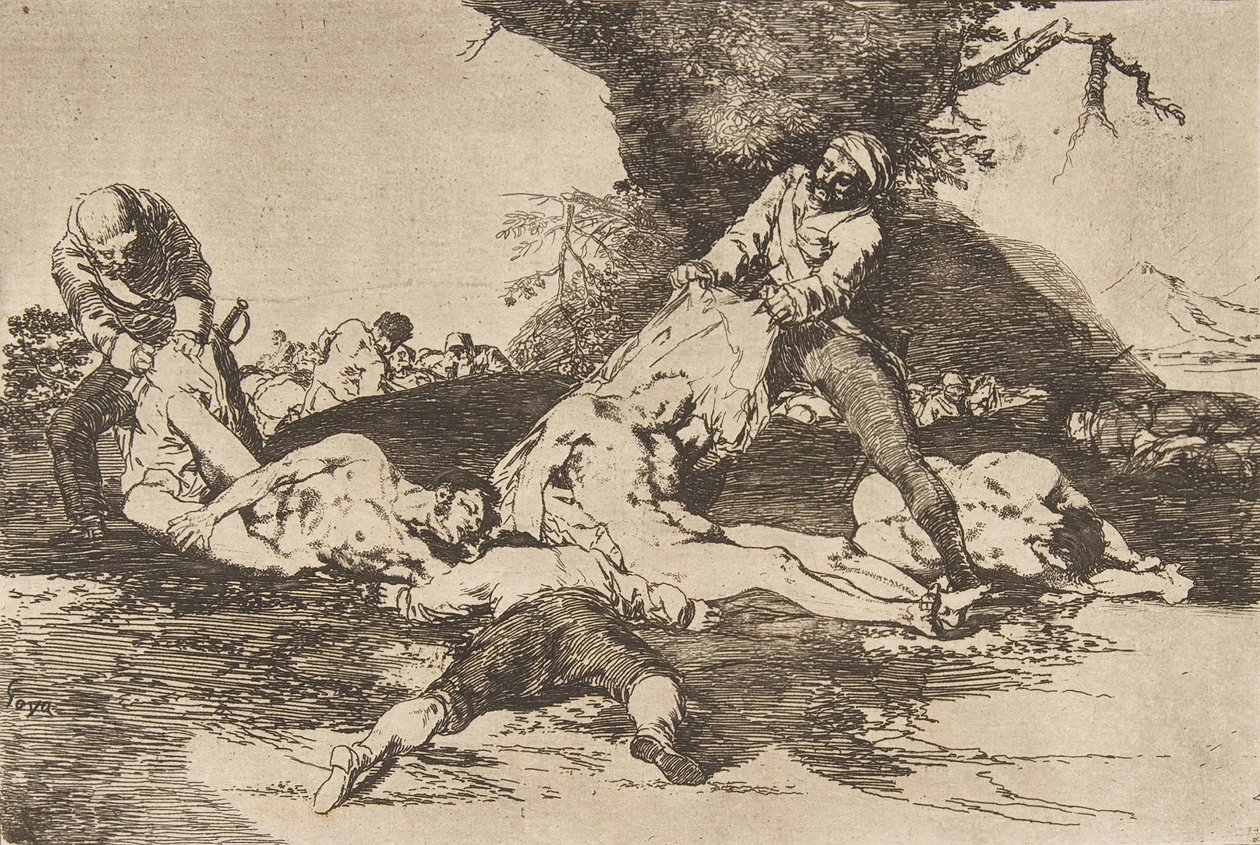 Plate 16 from The Disasters of War by Francisco de Goya