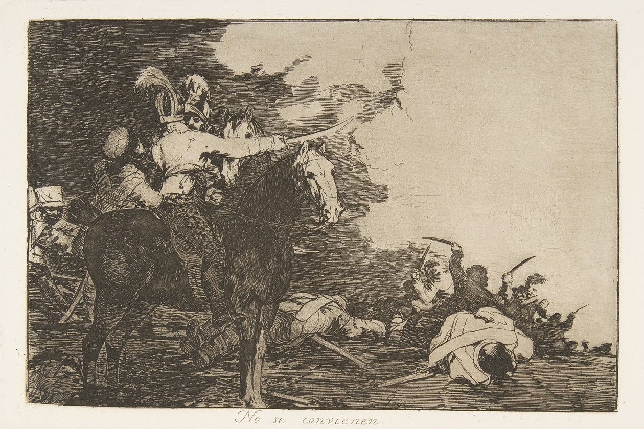 Plate 17 from The Disasters of War by Francisco de Goya
