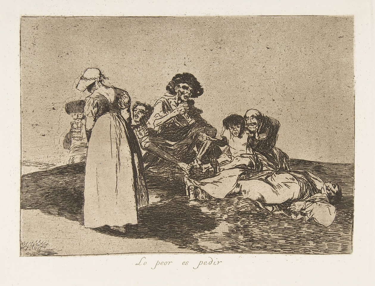 Plate 55 from The Disasters of War: The by Francisco de Goya