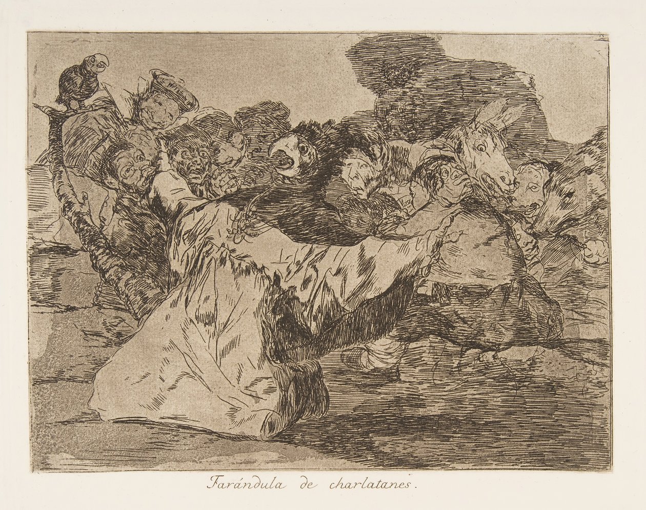 Plate 75 from The Disasters of War by Francisco de Goya