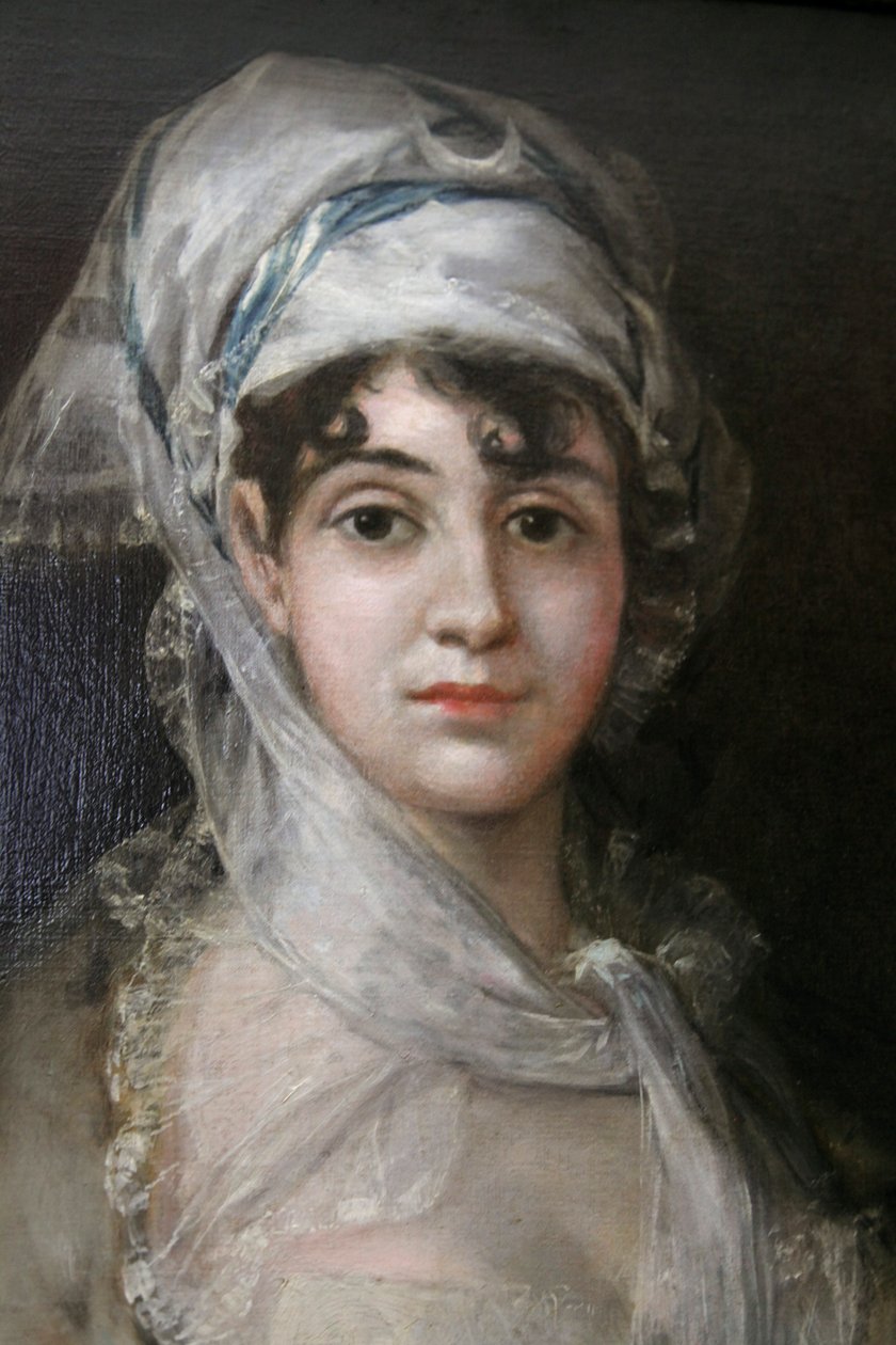 Portrait of the Actress Antonia Zarate by Francisco de Goya