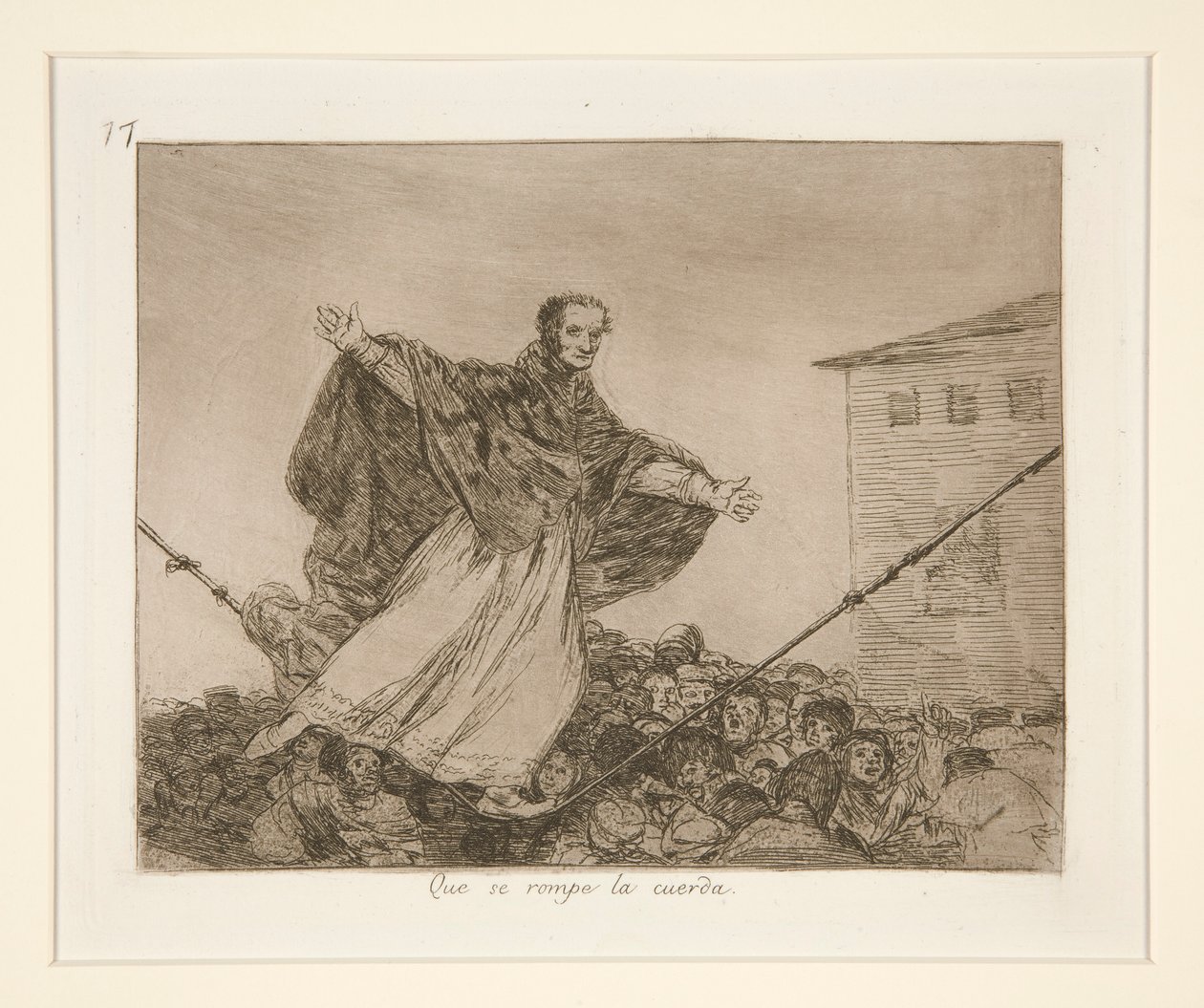 May the Cord Break, Plate 77 from The Disasters of War by Francisco de Goya