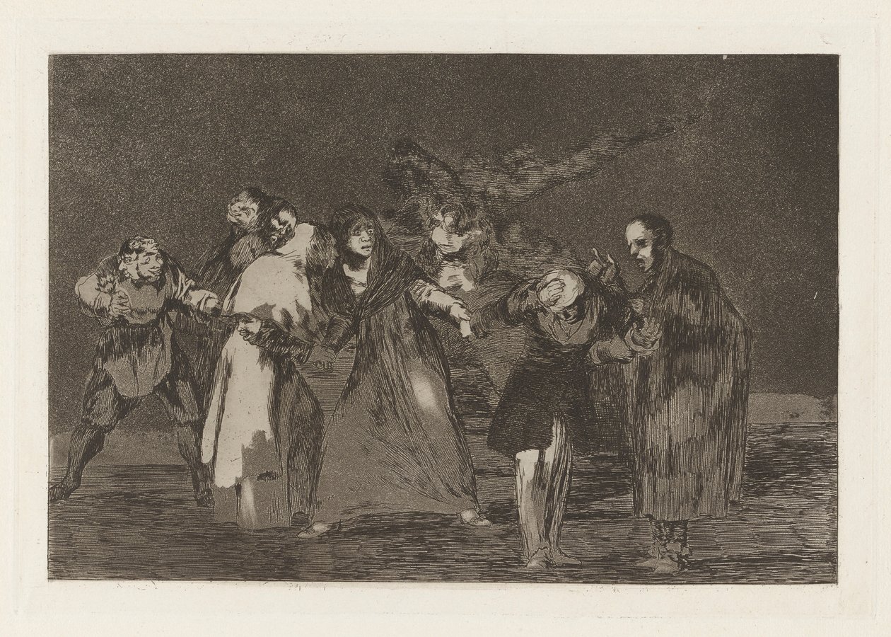 Wounds Heal Quicker than Hasty Words, from the series Los disparates by Francisco de Goya