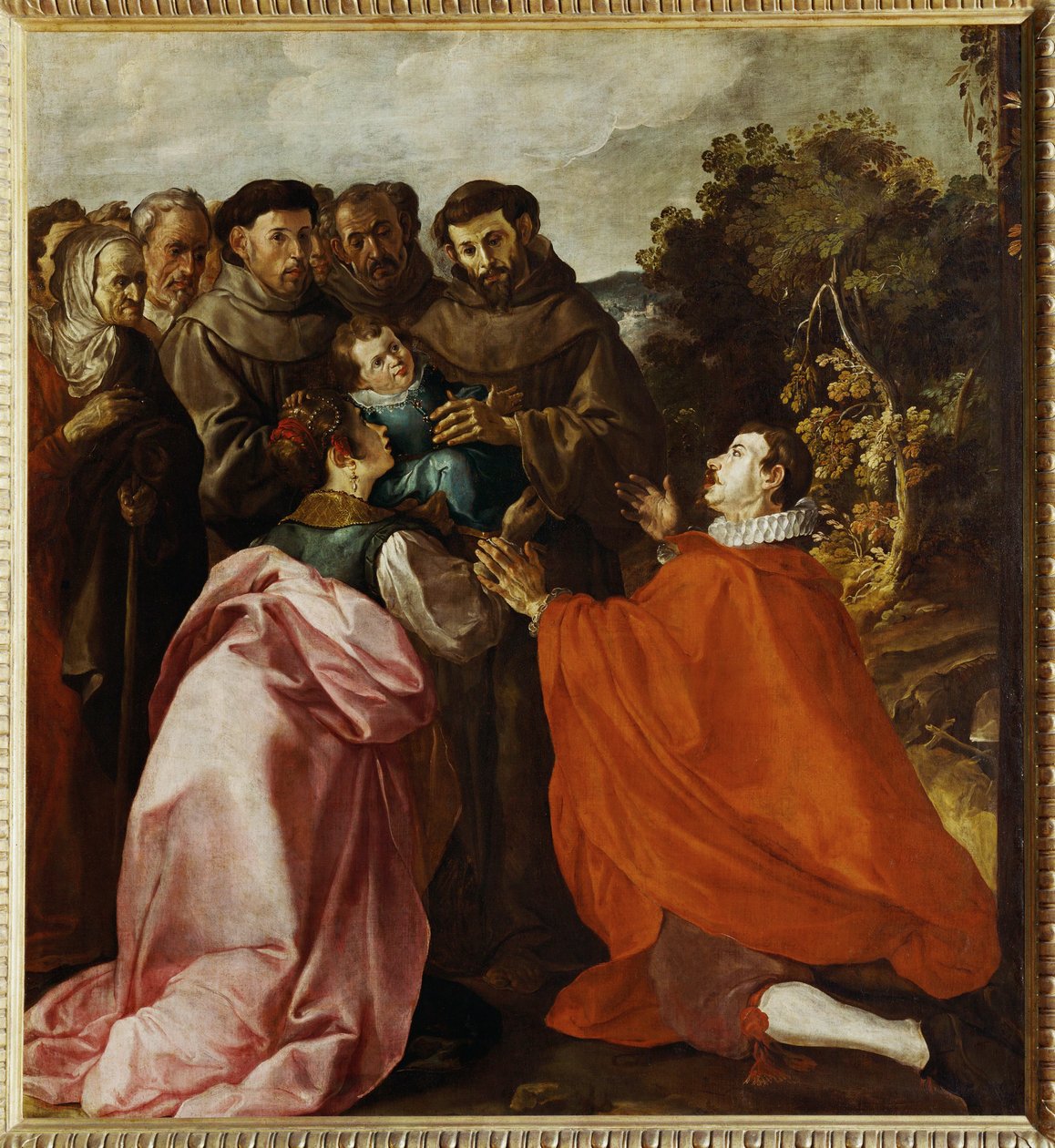 Saint Francis Heals the Child Bonaventura by Francisco Herrera