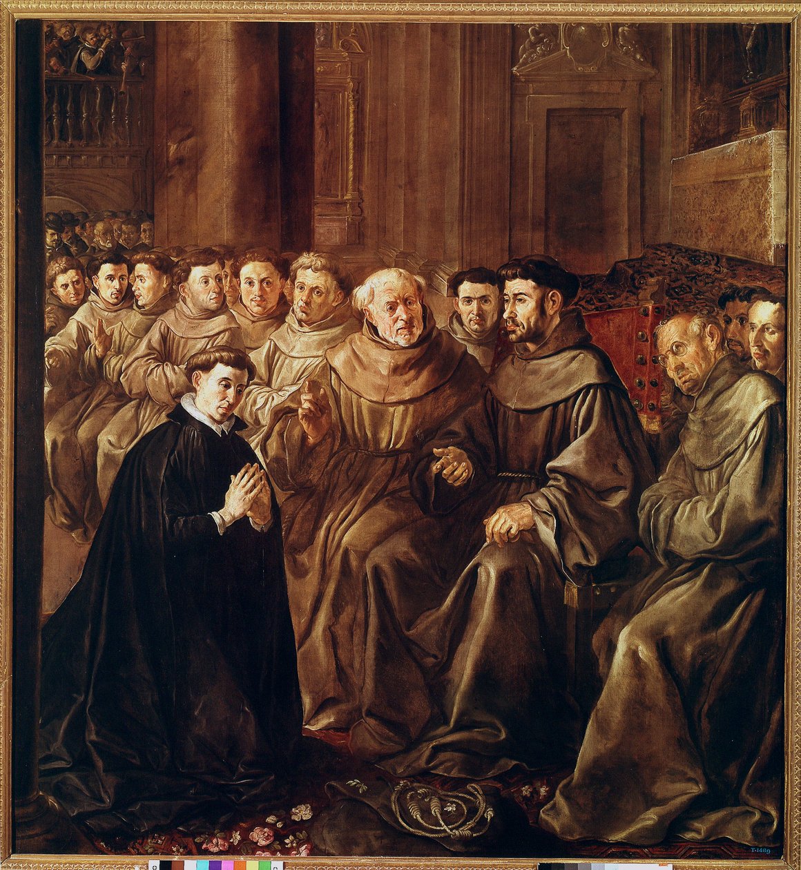 St Bonaventure Enters the Franciscan Order by Francisco Herrera