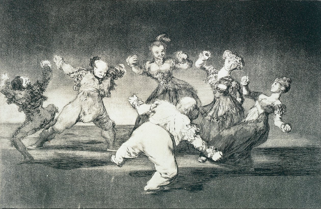 Merry Folly by Francisco de Goya