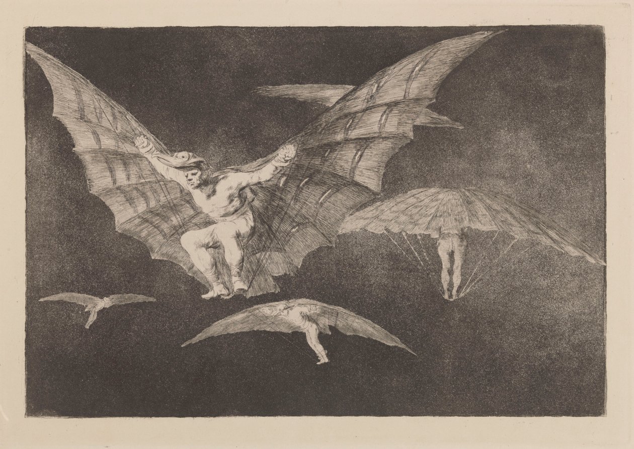 A Way of Flying by Francisco Jose de Goya y Lucientes