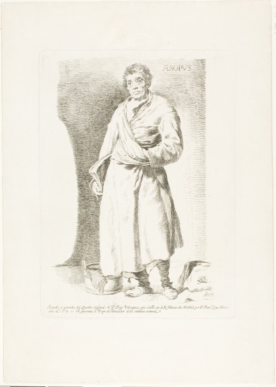 Aesop by Francisco Jose de Goya y Lucientes