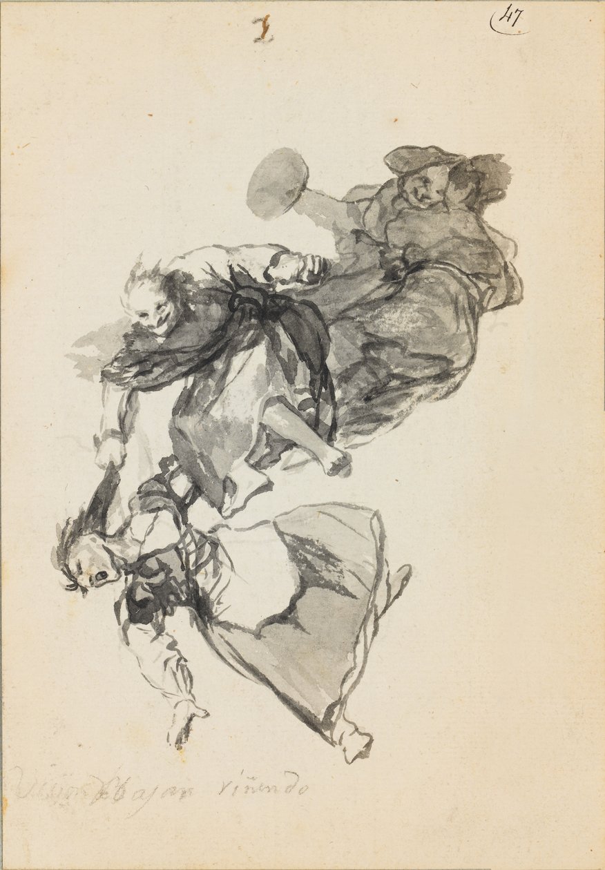 Bajan Rinendo by Francisco de Goya