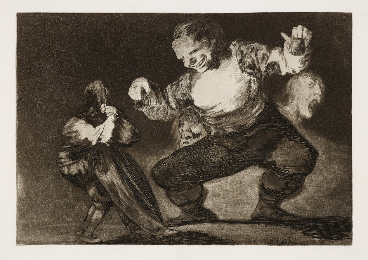 Silly Idiot by Francisco Jose de Goya y Lucientes