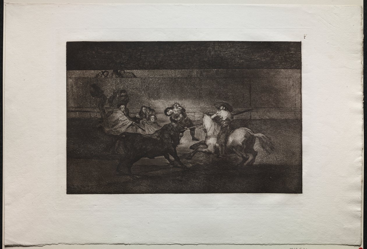 Bullfights: The Death of Pepe Illo by Francisco de Goya