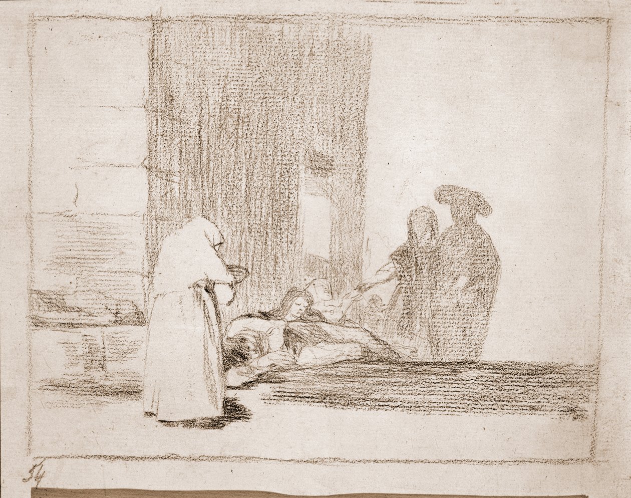 Charity of a Woman, Illustration from 