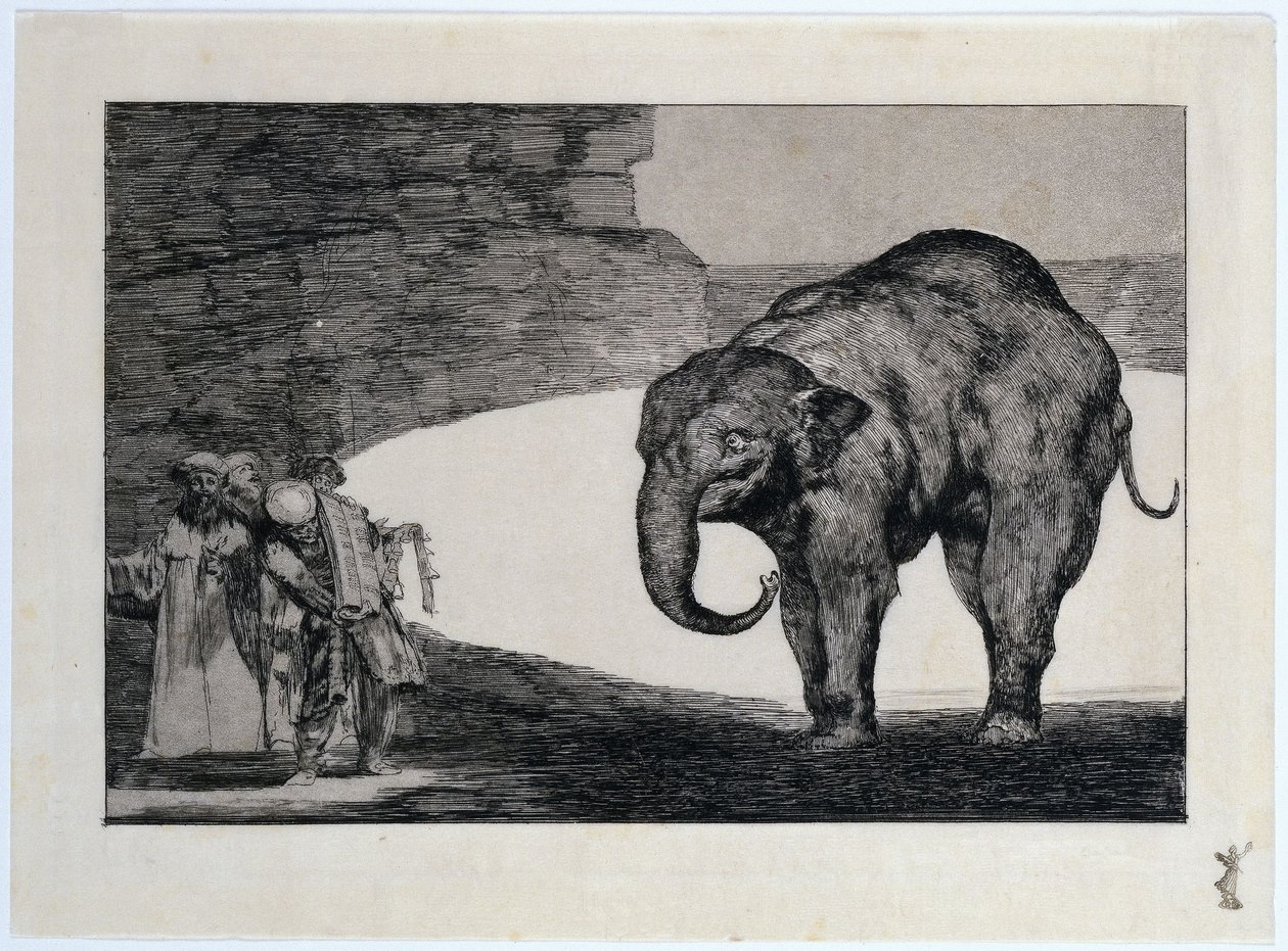 Beastly Folly, also: Additional Proverb: Other Laws for the People by Francisco Jose de Goya y Lucientes
