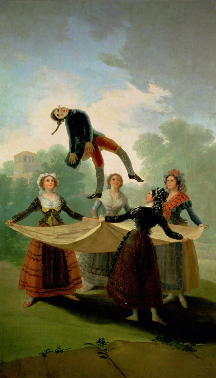 El Pelele (The Puppet) by Francisco de Goya