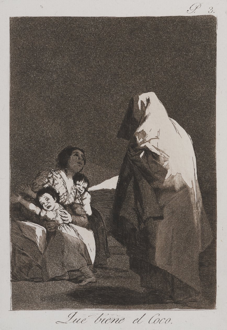 Here Comes the Bogey-Man by Francisco de Goya