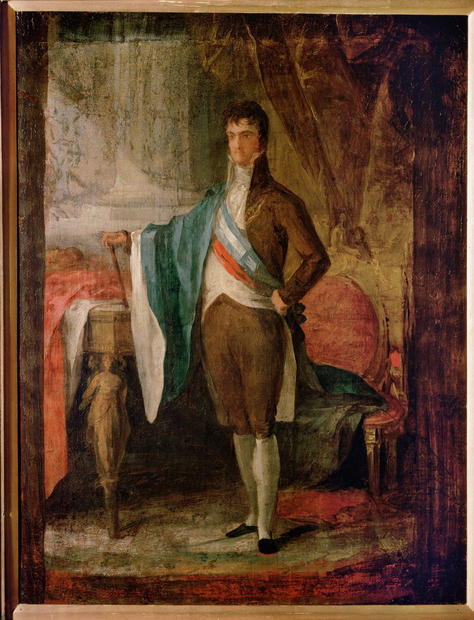 King Ferdinand VII, Bozetto by Francisco Jose de Goya y Lucientes