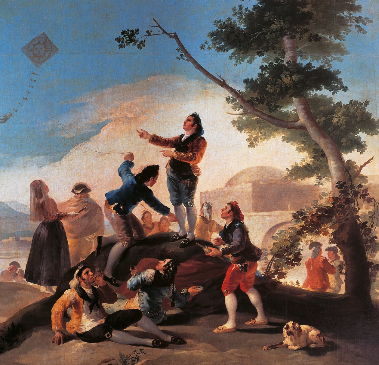 Kite by Francisco Jose de Goya y Lucientes