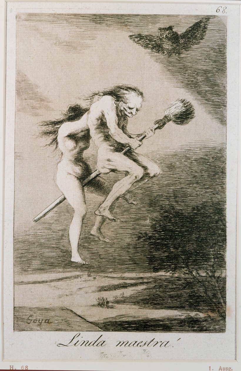 Gentle Mistress by Francisco Jose de Goya y Lucientes