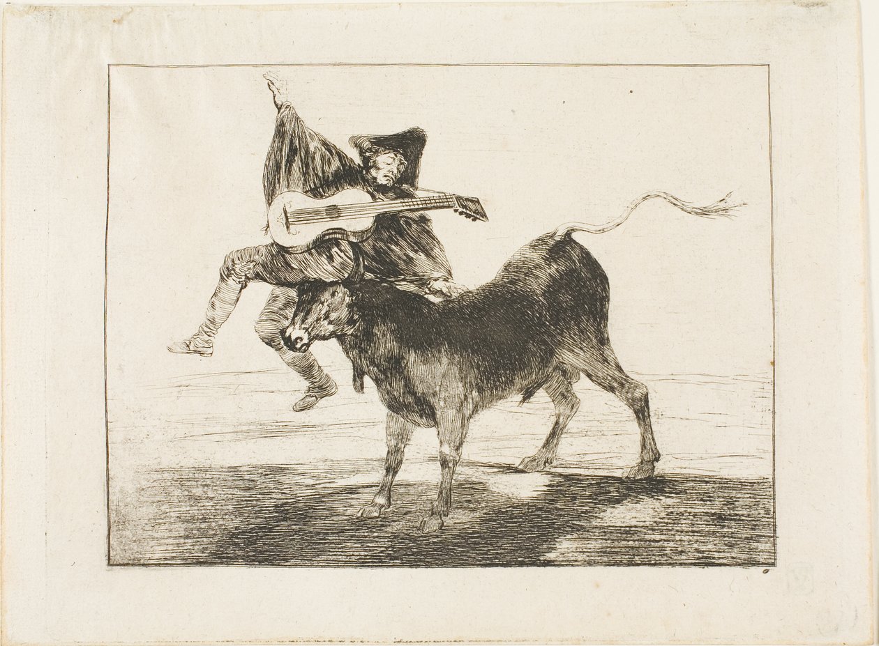 May God Repay You by Francisco Jose de Goya y Lucientes