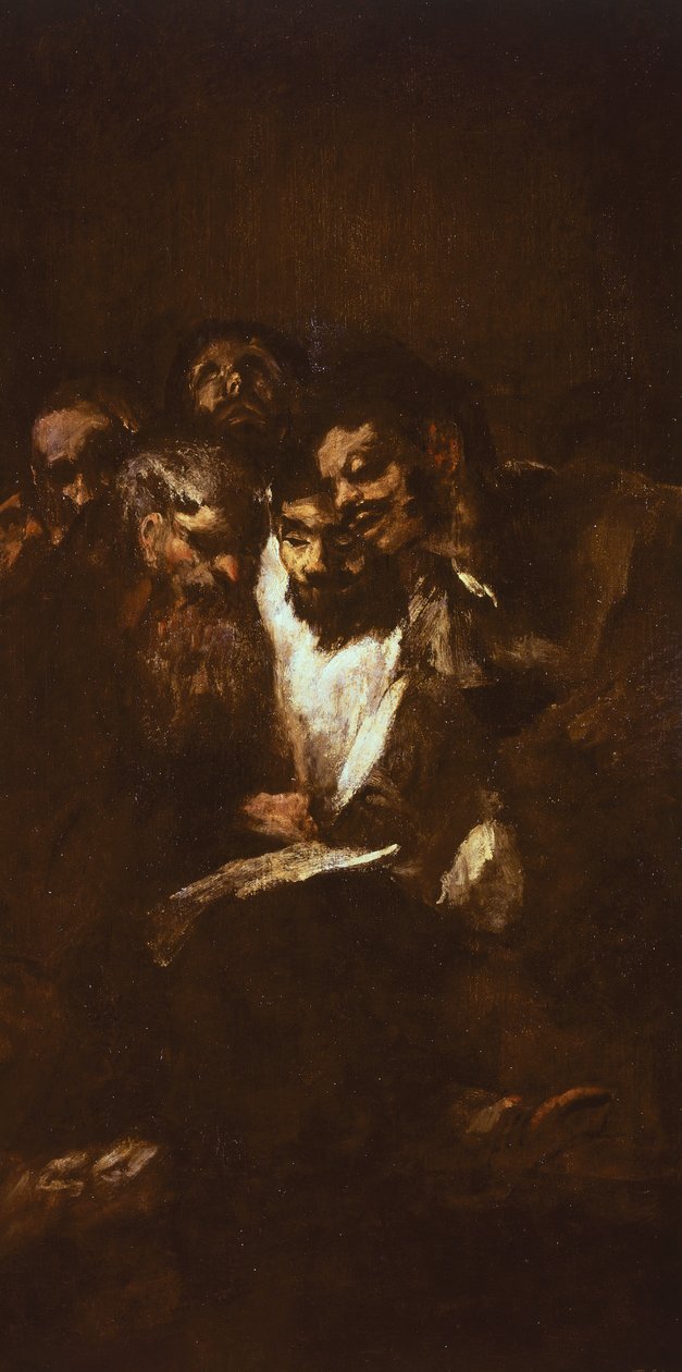 Men Reading by Francisco Jose de Goya y Lucientes