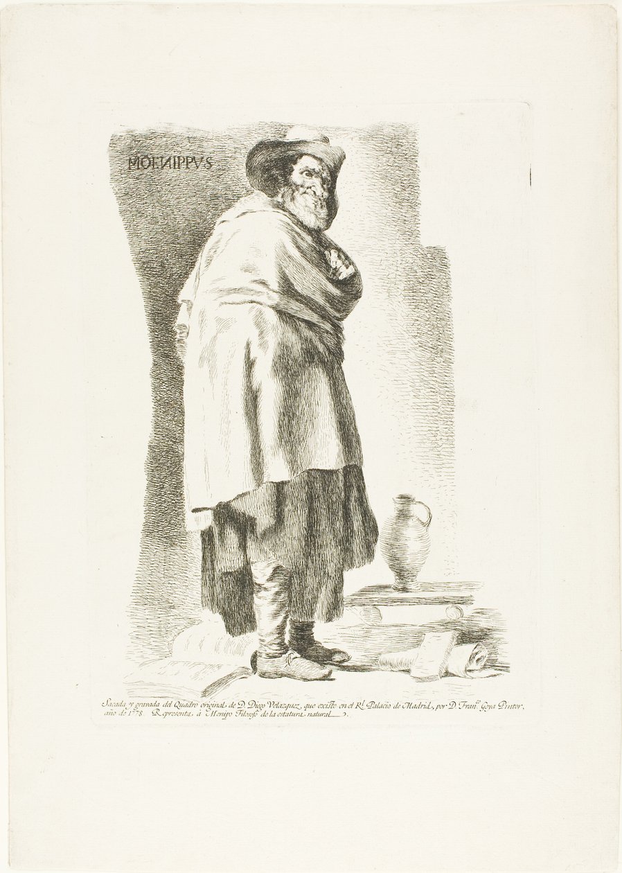 Menippus by Francisco Jose de Goya y Lucientes