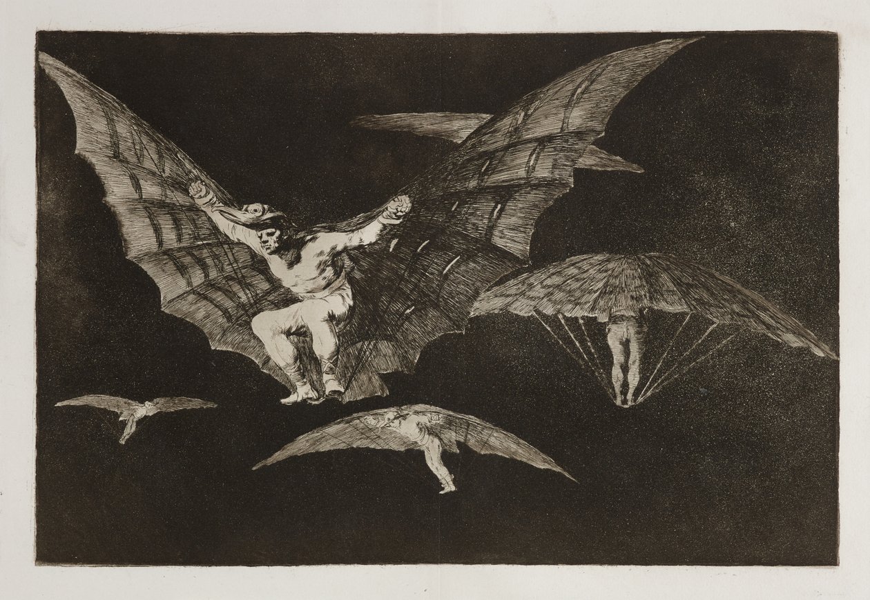 A way of flying by Francisco Jose de Goya y Lucientes