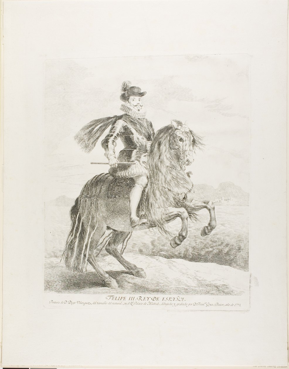 Philip III by Francisco Jose de Goya y Lucientes