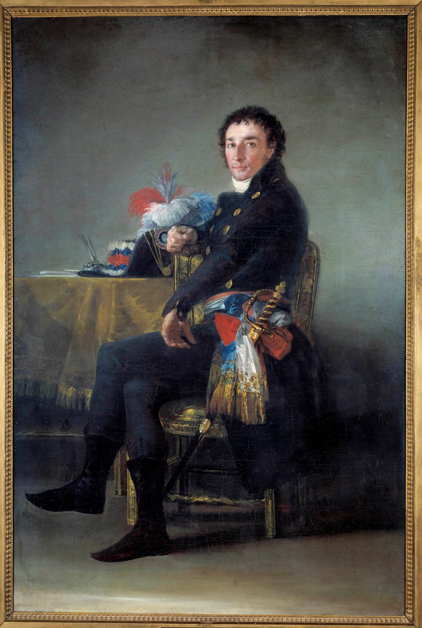 Portrait of Ferdinand Guillemardet, Ambassador of France to Spain (1765-1809) by Francisco de Goya