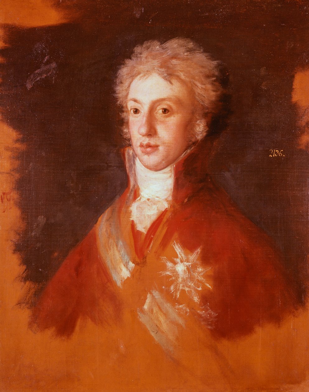 Portrait of Luigi di Borbone-Parma by Francisco Jose de Goya y Lucientes