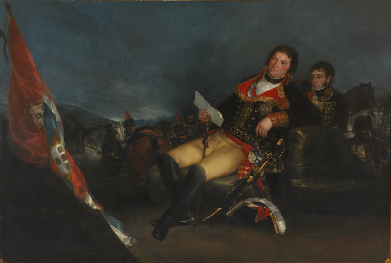 Portrait of Manuel Godoy, nicknamed the Prince of Peace (detail) by Francisco de Goya