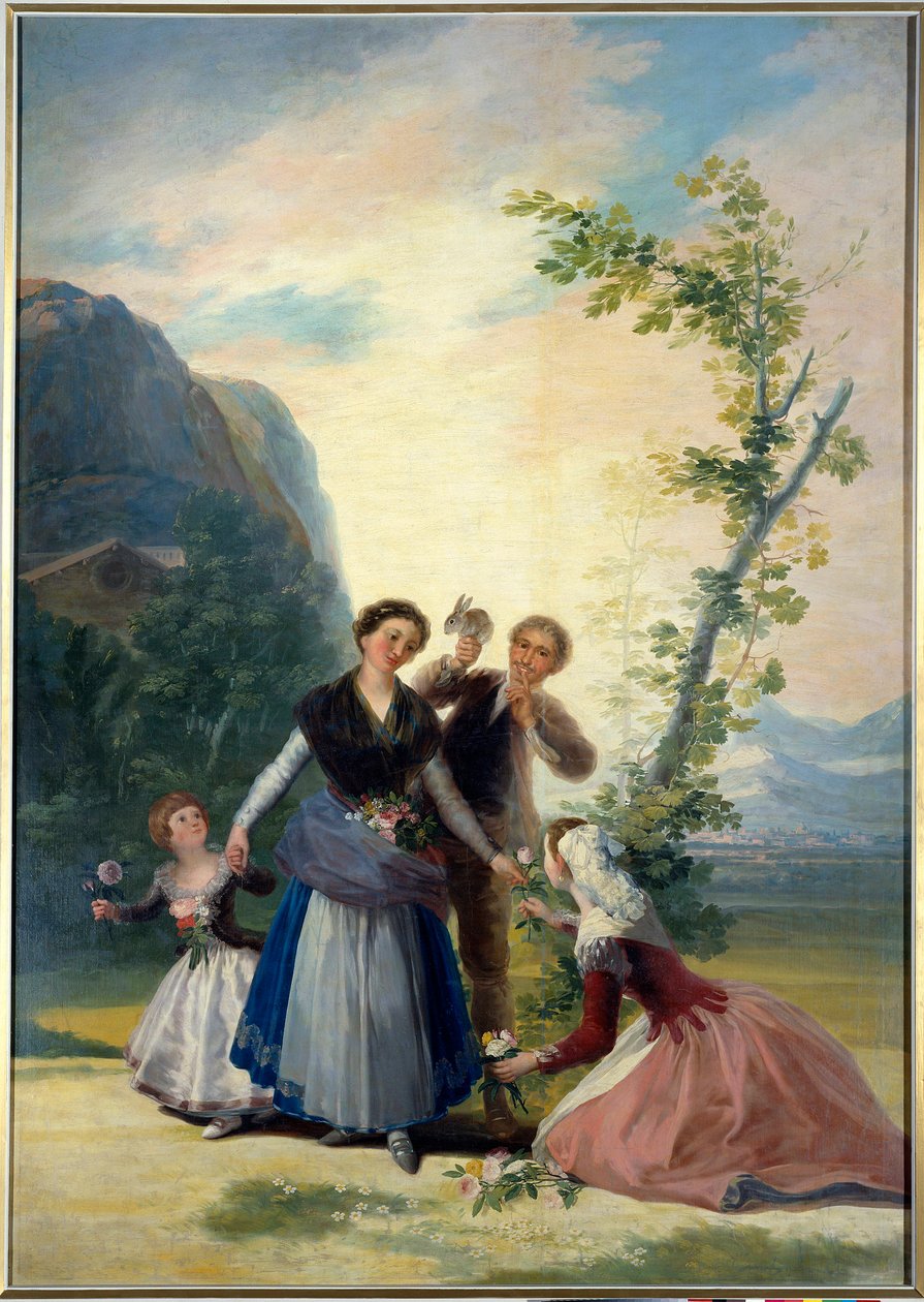 Spring by Francisco de Goya