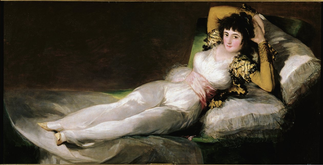 The Clothed Maja by Francisco Jose de Goya y Lucientes
