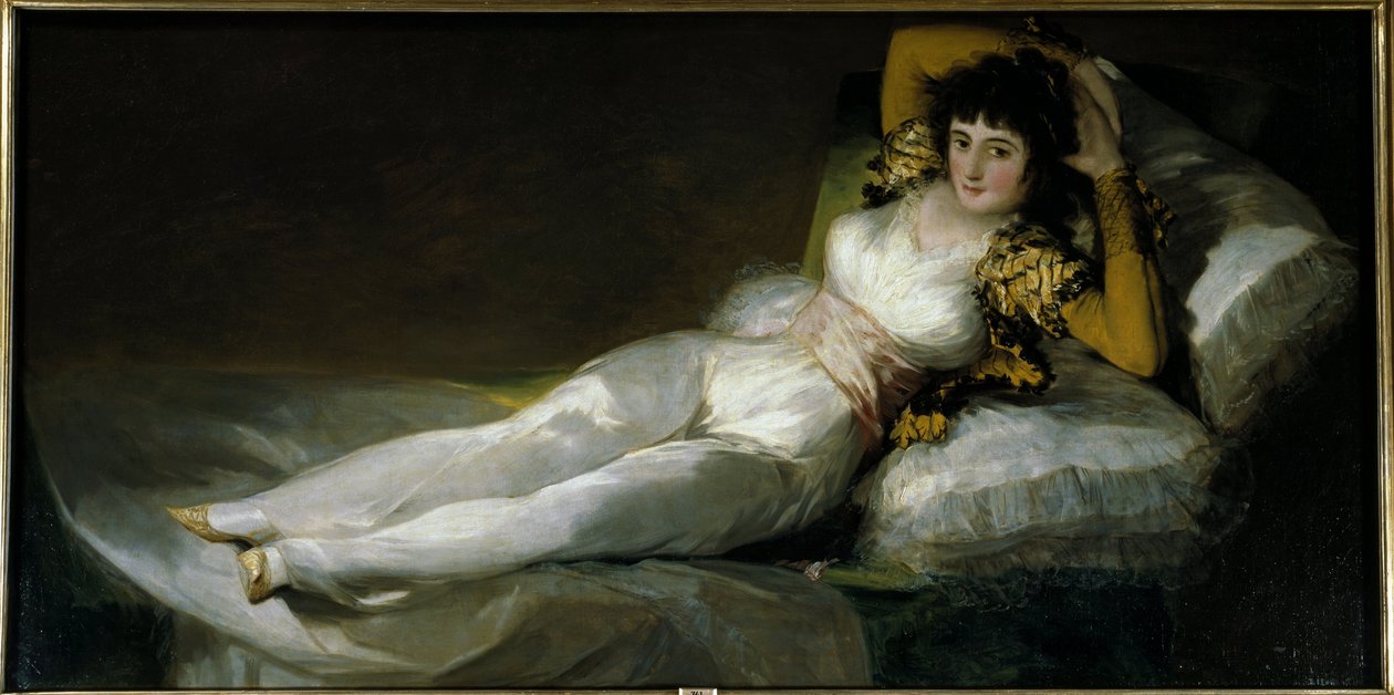 The Clothed Maja by Francisco Jose de Goya y Lucientes