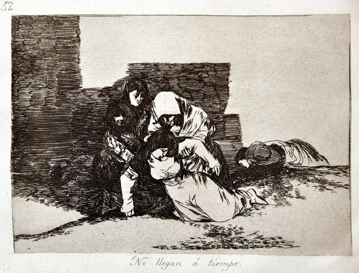 The Disasters of War: They Come Too Late by Francisco Jose de Goya y Lucientes