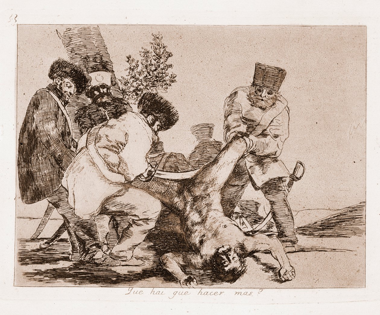 The Disasters of War: What else can we do? by Francisco de Goya