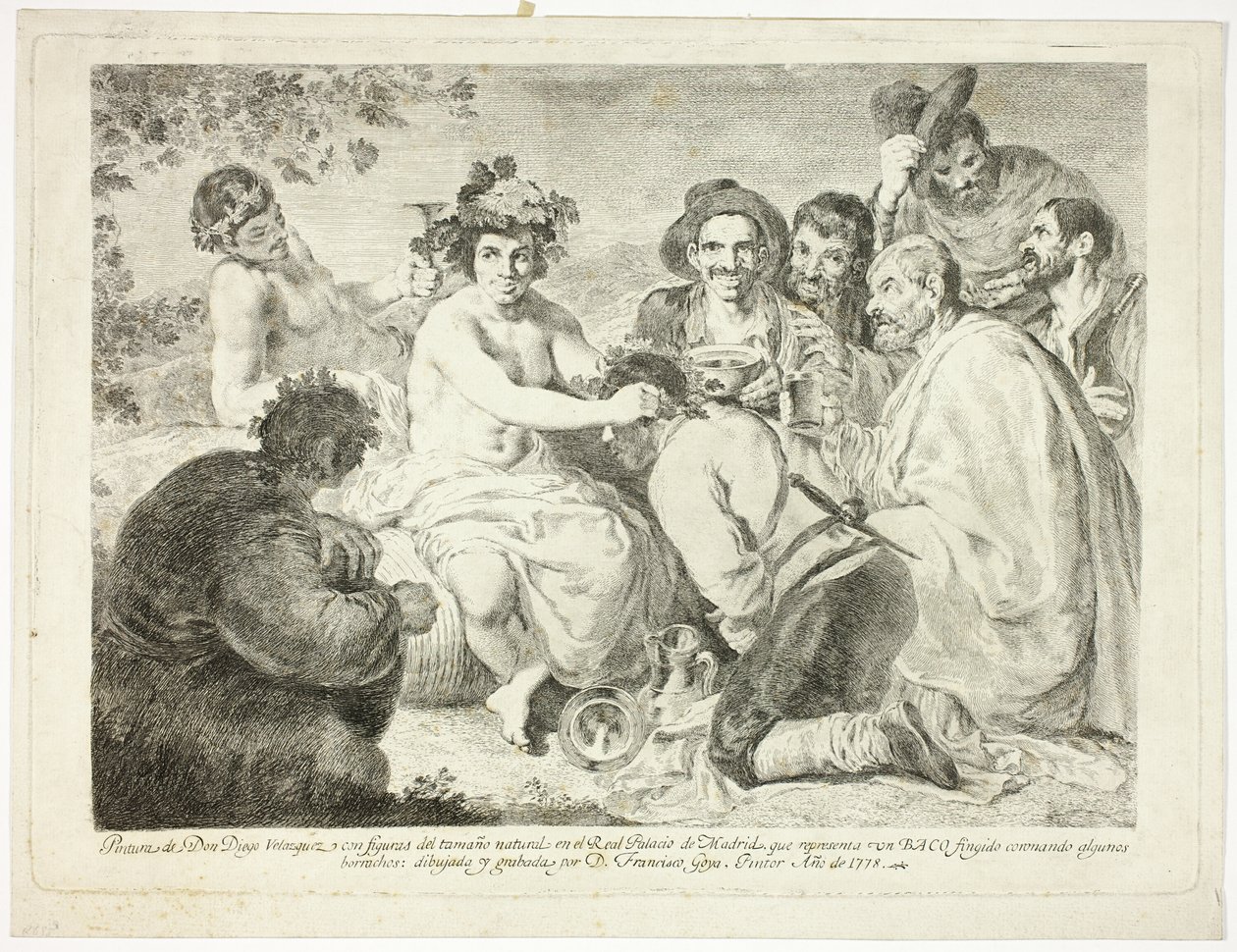 The Drunkards by Francisco Jose de Goya y Lucientes