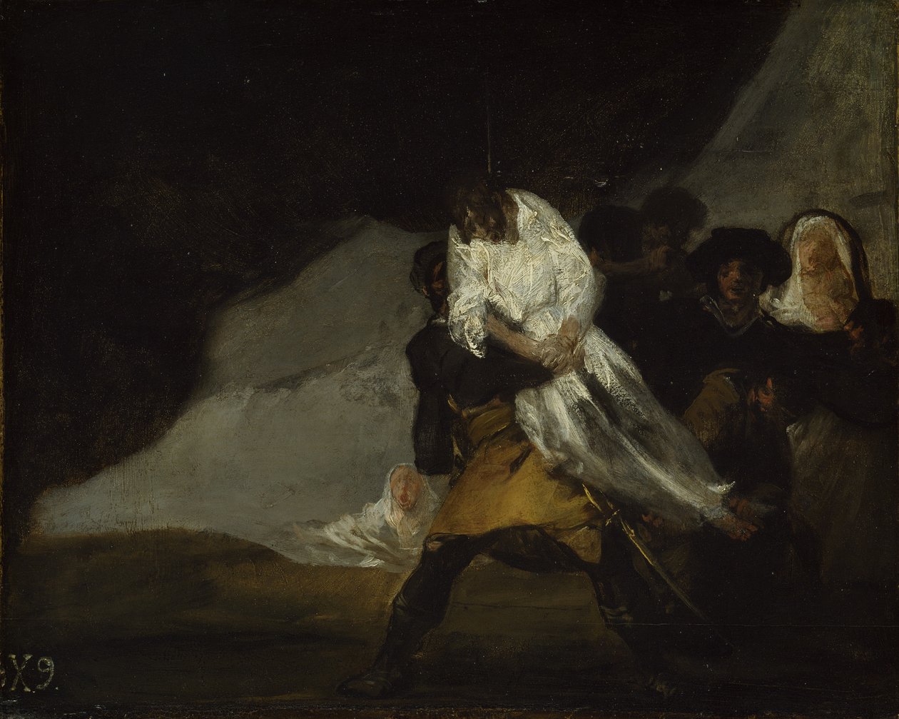 The Hanged Monk by Francisco de Goya: Buy fine art print