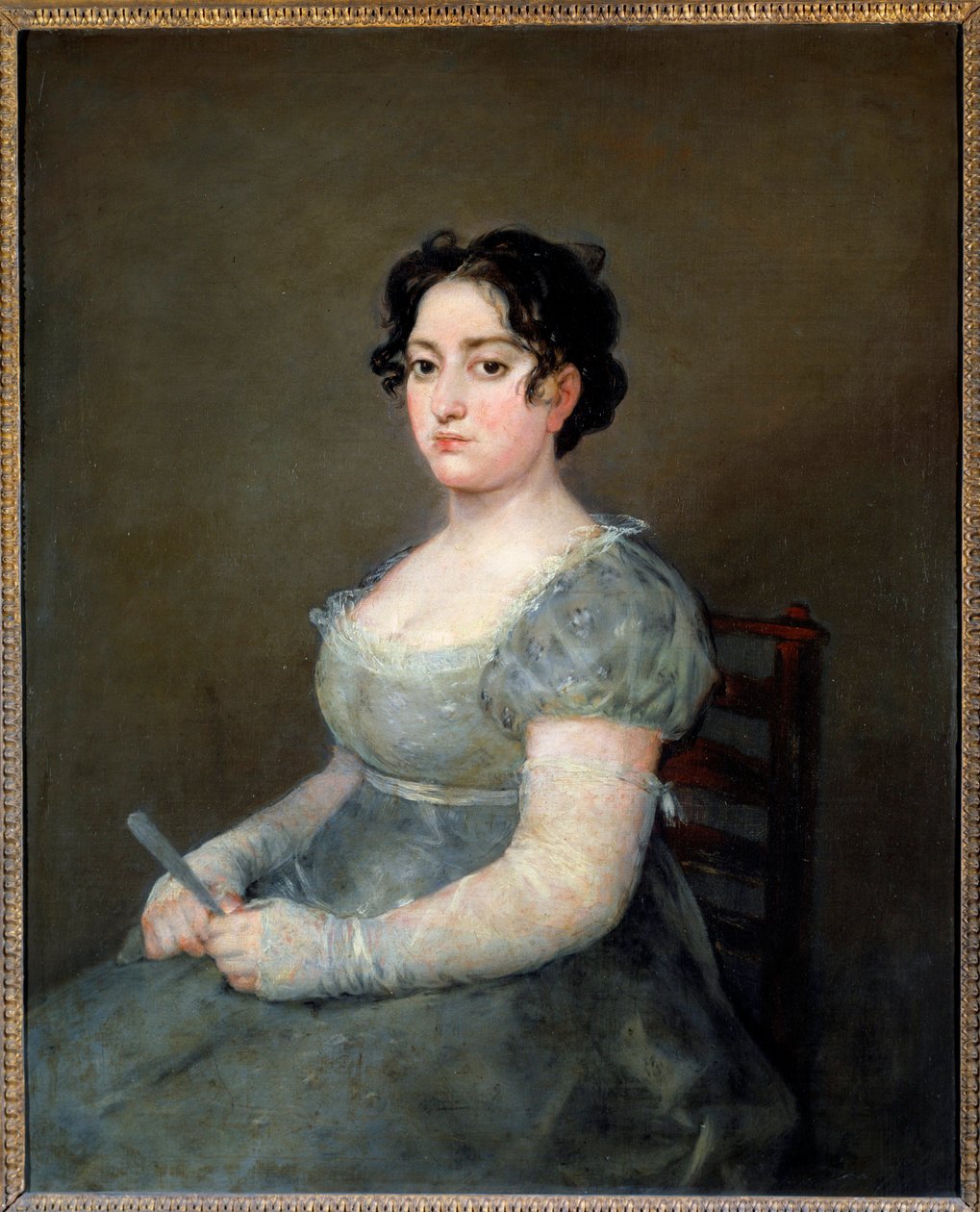 The Woman with the Fan by Francisco de Goya