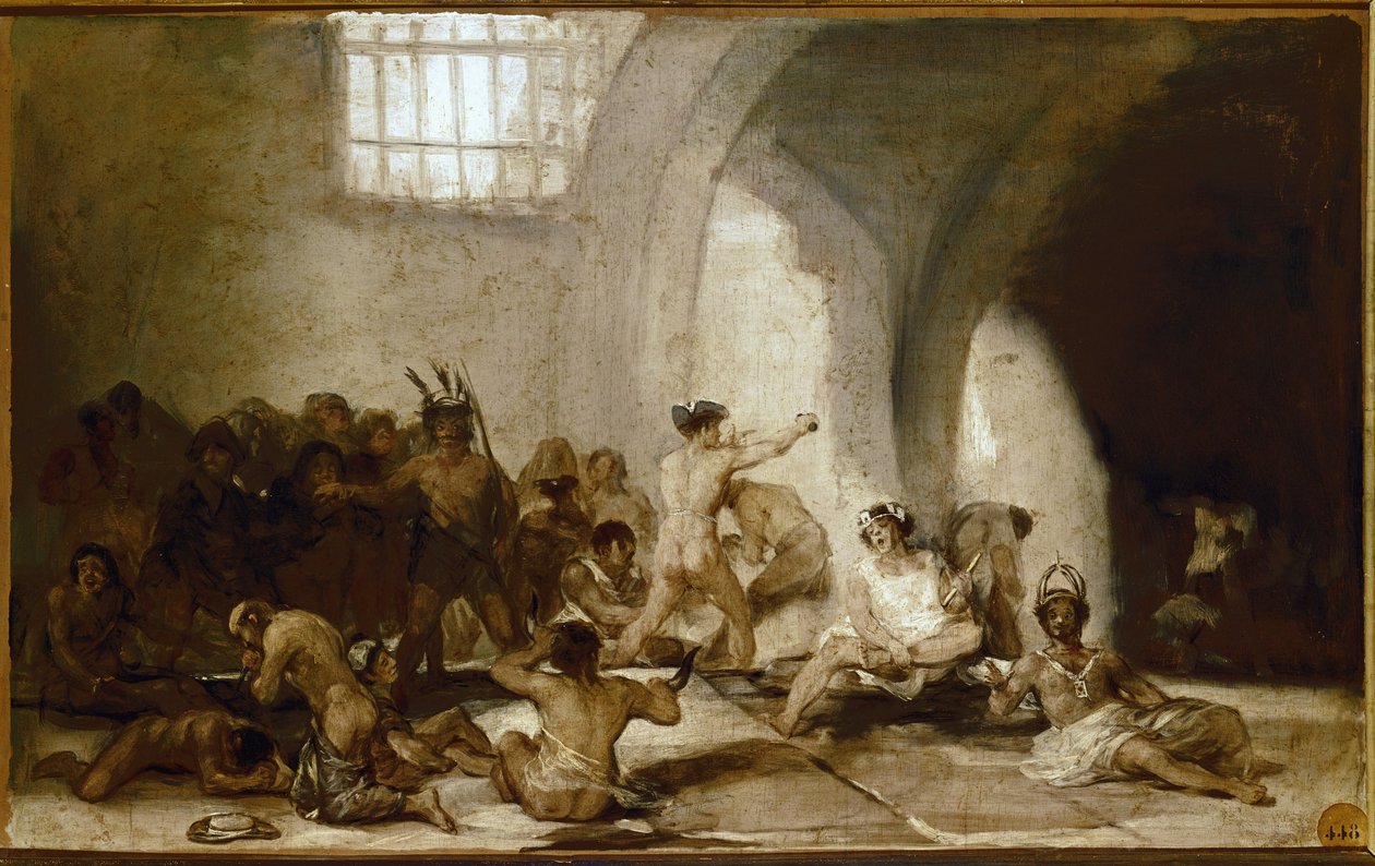 The Crazy House by Francisco de Goya